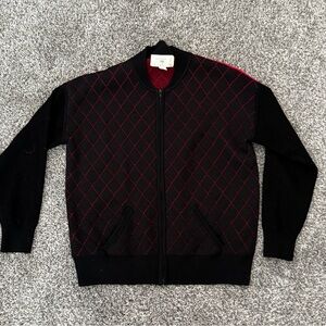 Nicole Miller zip sweater coat